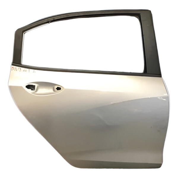 Porta Traseira Direita Onix 1.0 3cc Sedan 2020 2021 Avaria Traseira Prateado