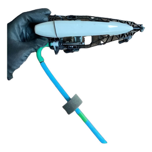 Maçaneta Externa Bmw X1 2017 2018 Td Branco Traseira