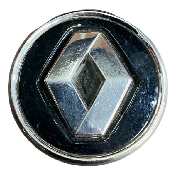 Calota Centro Renault Kwid Captur Logan 2017 2018 2019 Preto