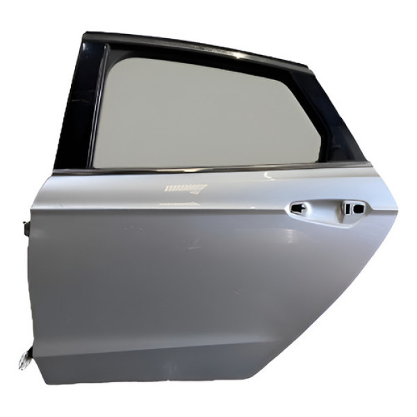 Porta Traseira Esquerda Fusion 2014 2015 Traseira Esquerda Prateado