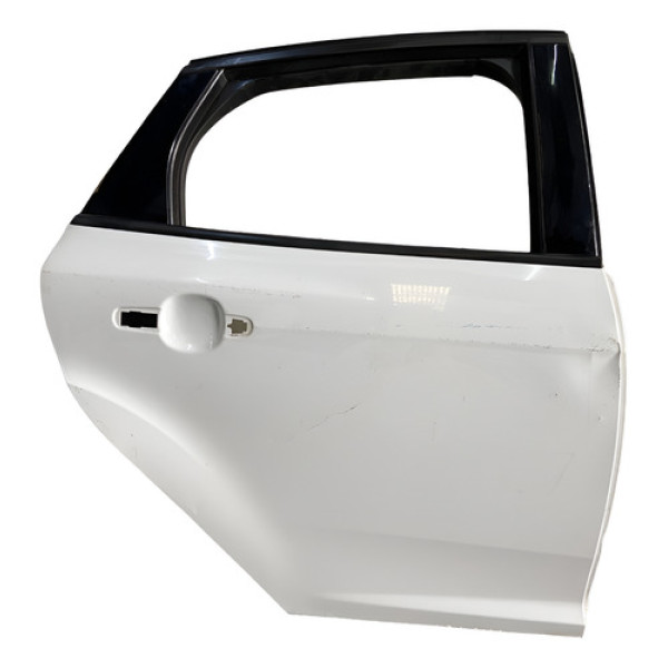 Porta Traseira Direita Focus 2014 2015 2016 2017 (avaria) Traseira Direito Branco