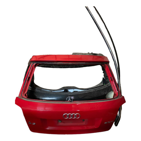 Tampa Traseira Audi A3 Sportback 2010 2011 2 Porta Vermelho