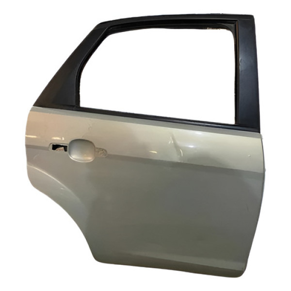 Porta Traseira Direita Focus Sedan 2009 2010 2011 (avaria) Traseira Direita Prateado
