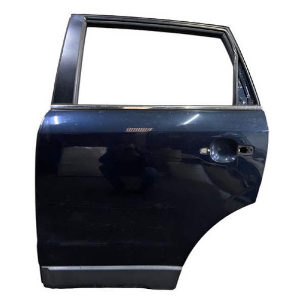 Porta Traseira Esquerda Captiva 2013 2014 Traseira Esquerdo Azul