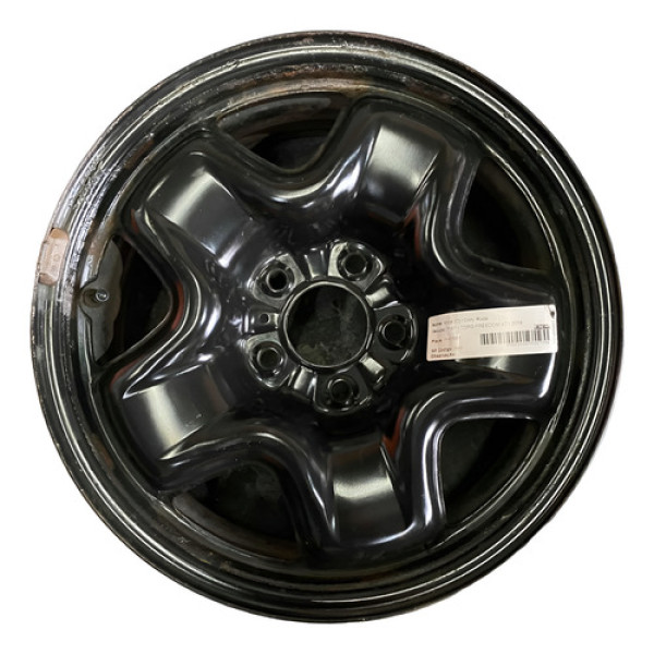 Roda De Ferro Aro 16 Fiat Toro 2017 2018 2019 Preto