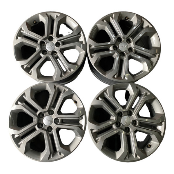 Jogo De Rodas Aro 18 Compass 2021 2022 2023 2024 Prateado