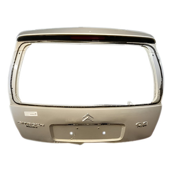 Tampa Traseira C3 2005 2006 2007 2008 Marrom-escuro