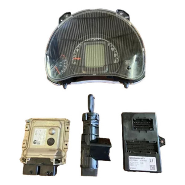 Kit Chave Modulo Injeção Fiat Mobi 1.0 4cc 2018 2020