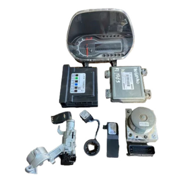 Kit Chave Modulo Injeção Spin 1.8 Aut 2014 E83 12642927 Aax5