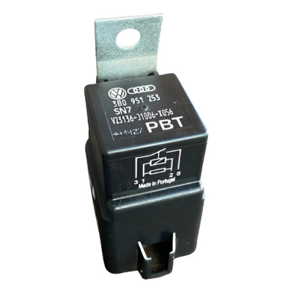 Relê Auxiliar De Serviço Gol/fox/jetta/amarok 3b0951253