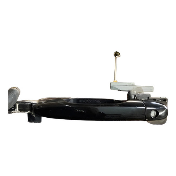 Macaneta Externa Dianteira Esquerda Honda Civic 2012 2013 Preto Dianteira