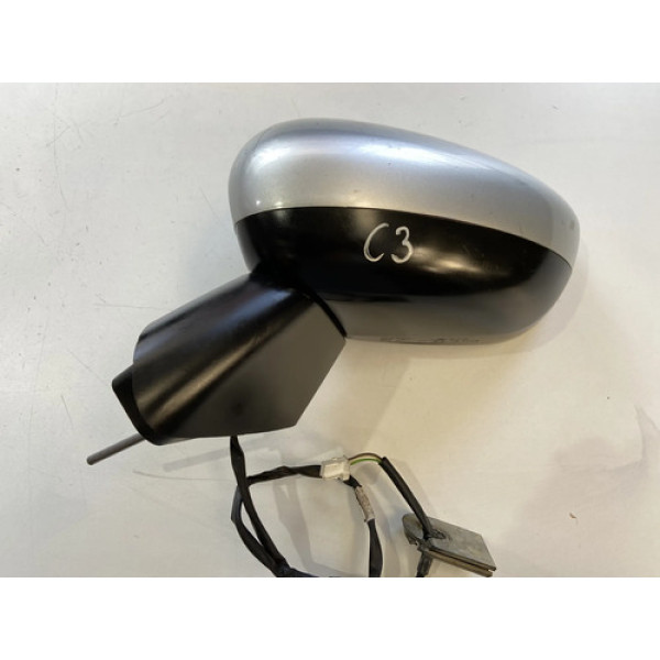 Espelho Retrovisor Lado Esquerdo Citroen C3 1.5 2014 2015