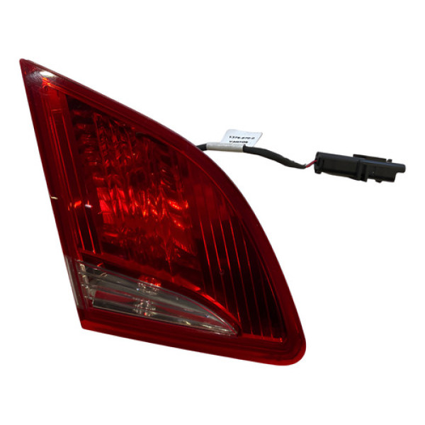 Lanterna Traseira Esquerda Tampa Peugeot 408 2014 Esquerdo/motorista Vermelho