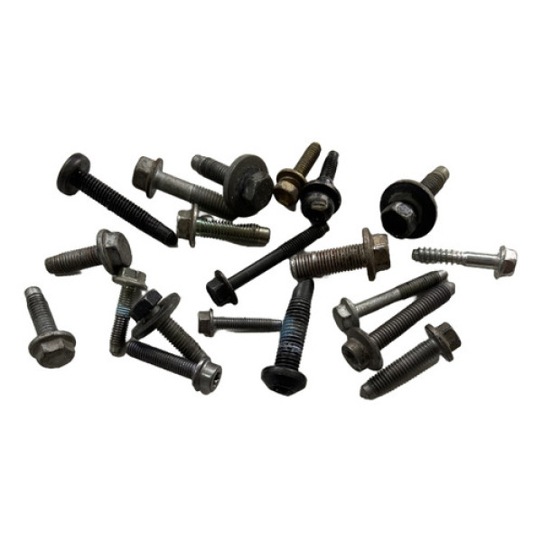 Kit 20 Parafusos Sortido Automotivo 04 Prateado