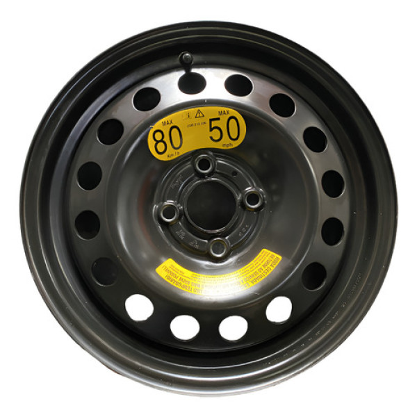 Roda De Ferro Aro 15 Polo Track Up Preto