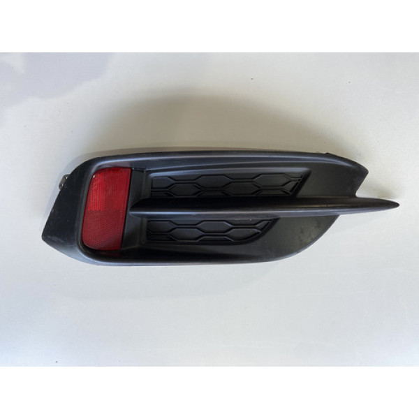 Moldura L.e Para Choque Honda Civic G10 2018 2019 2020 Preto