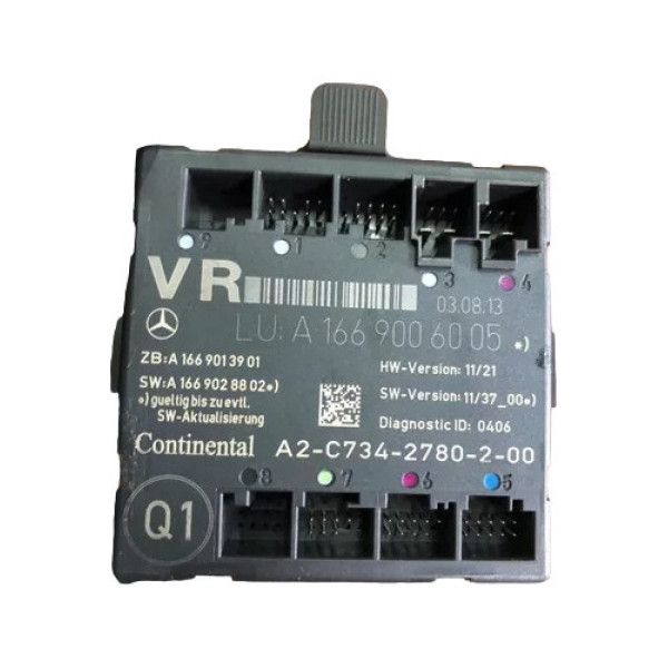 Modulo Da Porta Dianteira Direita Mercedes A200 2014 2015