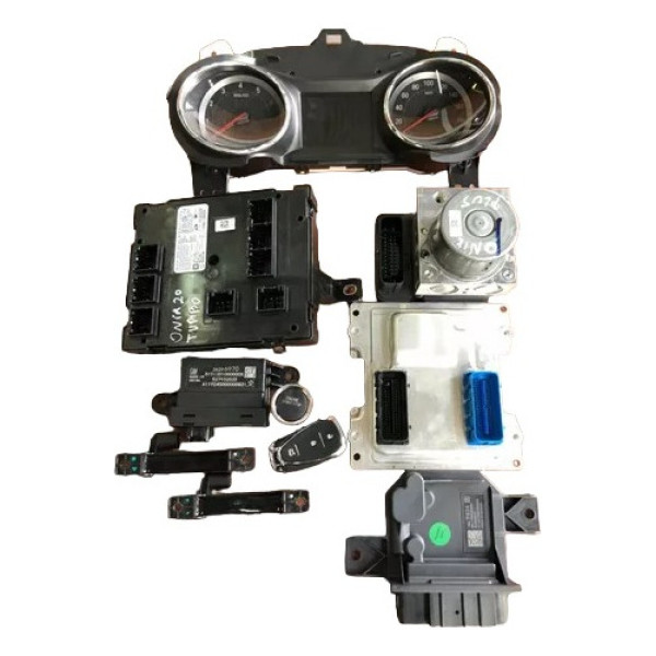 Kit Chave Modulo Injeção Onix Turbo Sedan 1.0 3cc 2020 2021