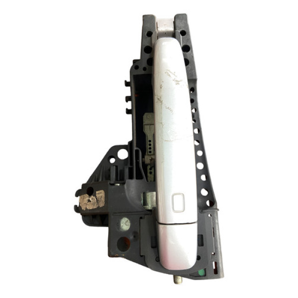 Maçaneta Externa Traseira Esquerda Audi A4 2.0 2010 2011 Prateado Traseira