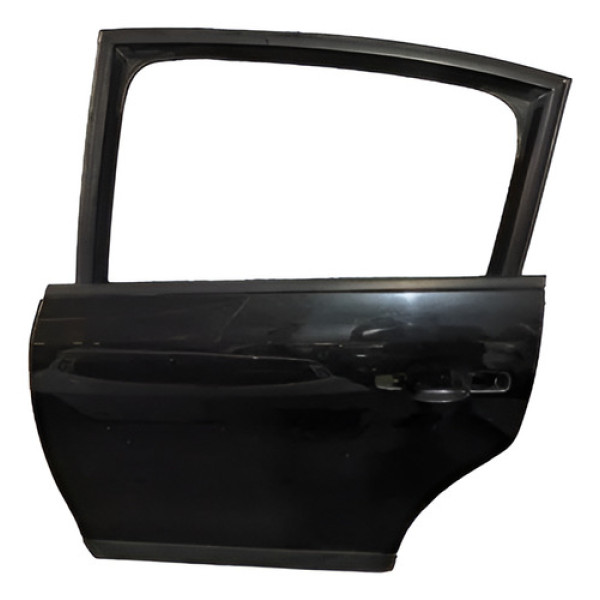 Porta Traseira Esquerda C4 1.6 Hatch 2010 2011 2012 - Traseira - Esquerdo - Preto