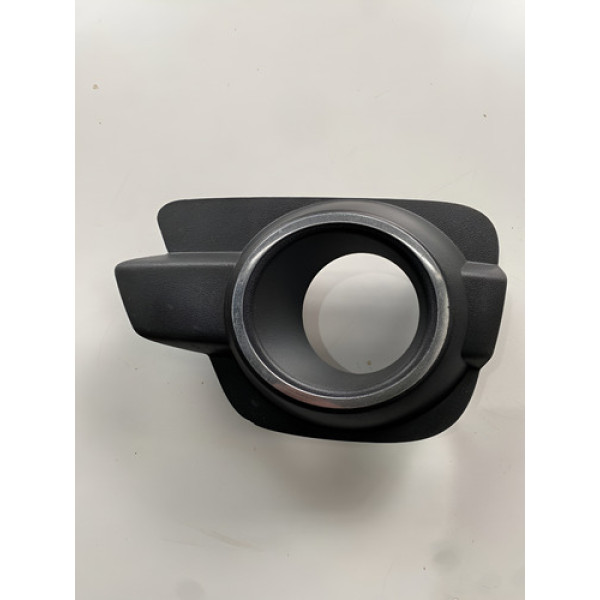 Moldura Farol Milha Esquerdo Renault Kwid 2017 2018 19 Preto Esquerdo
