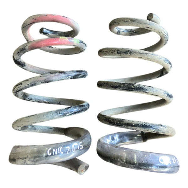 Par De Molas Traseira Honda Civic 2014 2015 2016 