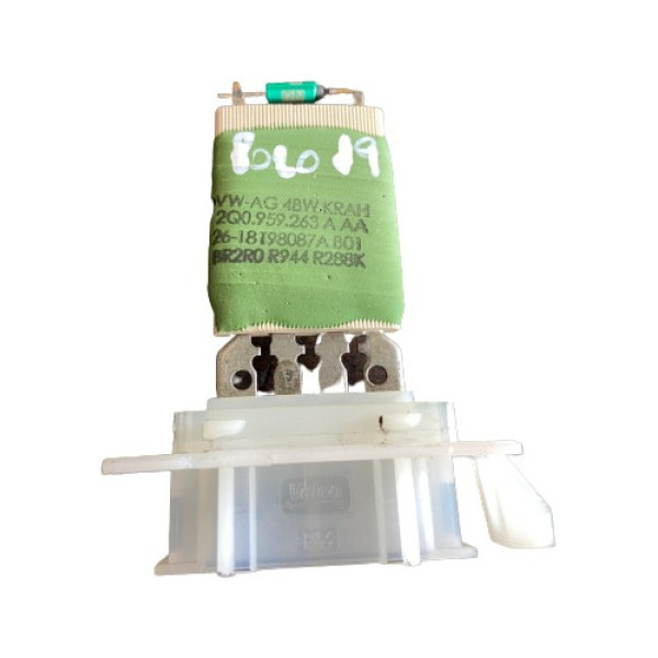 Resistência Ventilação Ar Vw Polo Analógico Mahle 2012 13