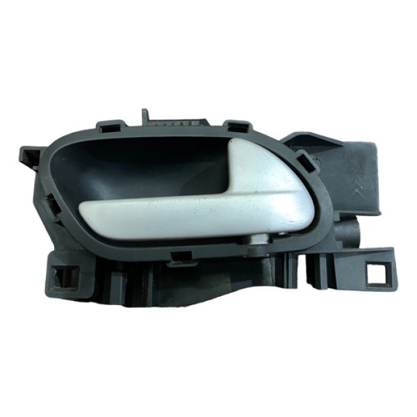 Maçaneta Interna Peugeot 208 2008 2014 2015 2016 2018 Prateado Traseira