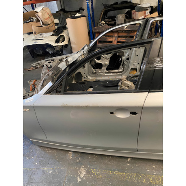 Porta Dianteira Esquerda Bmw 120 2009 2010 Dianteira Esquerdo Prateado