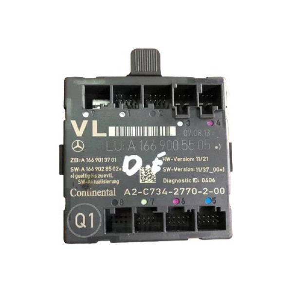 Modulo Da Porta Dianteira Esquerda Mercedes A200 2014 2015