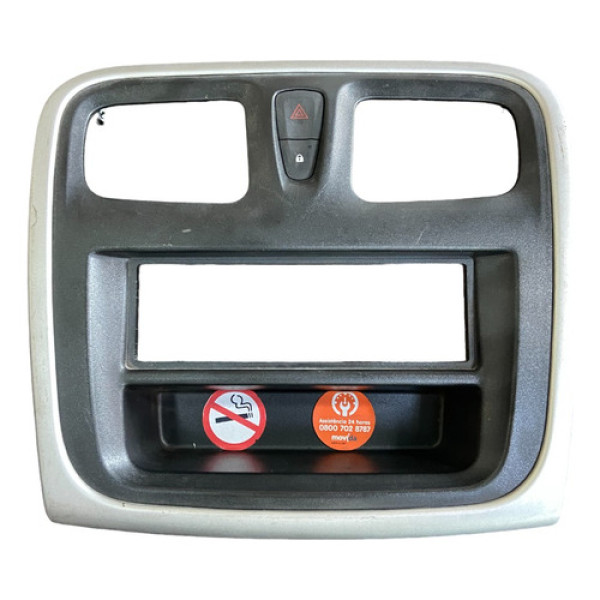 Moldura Central Painel Difusor Ar Renault Sandero 2014/19