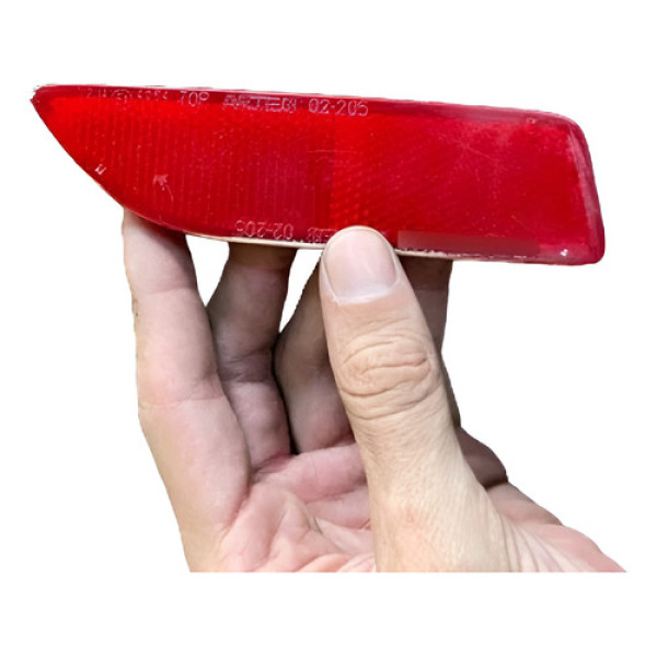 Refletor Parachoque Tras Dir Olho Gato Corolla 2012 2013 14 Vermelho