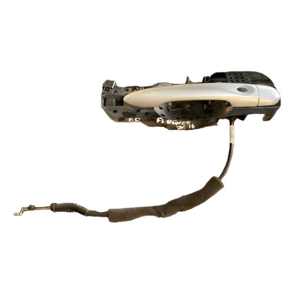 Maçaneta Externa Dianteira Direita Renault Fluence 2016 Cinza Dianteira