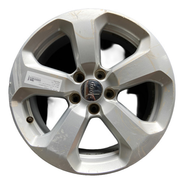 Roda Avulsa Aro 17 Jeep Compass Sport 5x110 2017 2018 Avaria Prateado