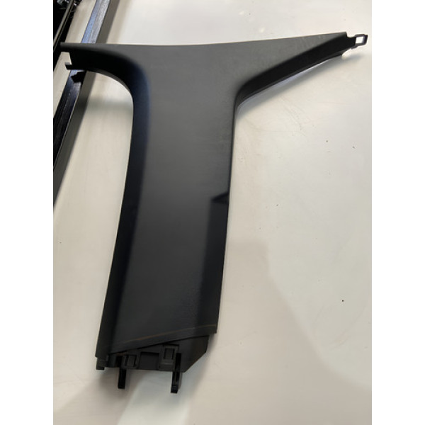 Moldura Coluna Central Direita Peugeot 1.6 408 2013 2014 Preto