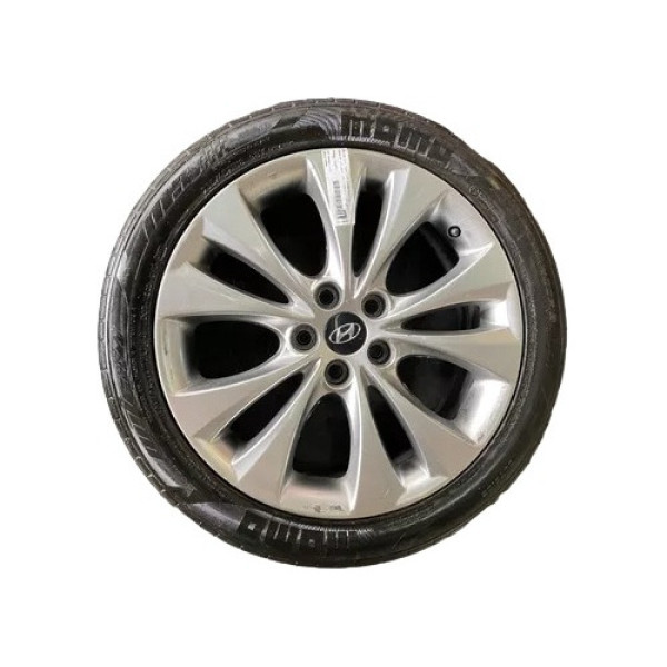 Jogo De Rodas Aro 18 Hyundai Azera 3.0 V6 2012 2013 Prateado