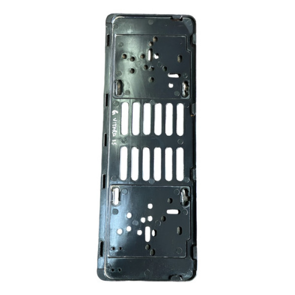 Suporte Placa Dianteira Suzuki Grand Vitara 2.0 2014 2015 Preto