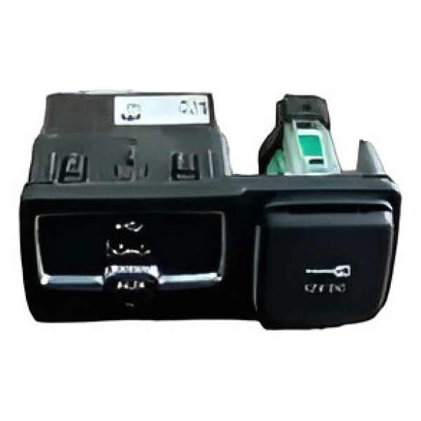 Entrada Usb Auxiliar Jeep Renegade 2015 2016 2017 2018 Preto