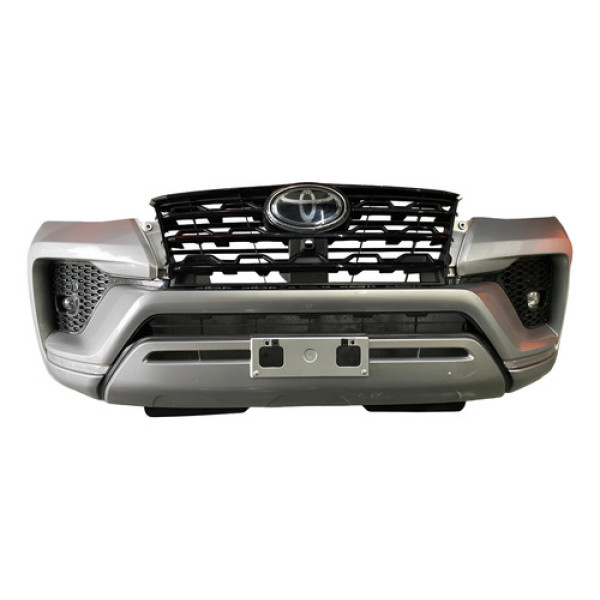 Parachoque Dianteiro Hilux Sw4 2021 2022 Completo Prateado