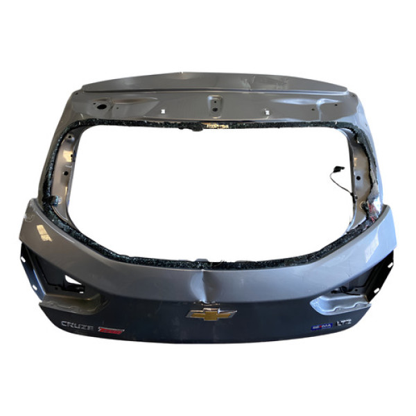 Tampa Traseira Cruze Hatch 2017 2018 2019 Avaria Prateado