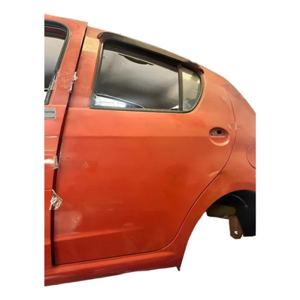 Porta Traseira Esquerda Geely Gc2 2014 Traseira Esquerda Vermelho
