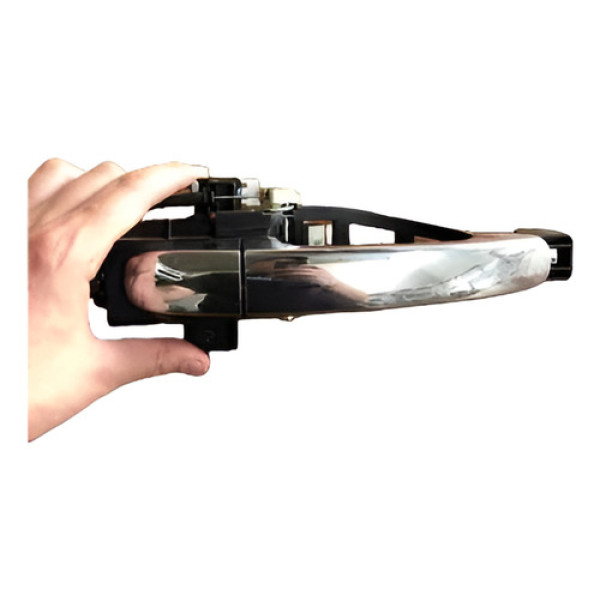 Maçaneta Externa Dianteira Direita Ranger 3.2 2018 2019 Prateado Dianteira