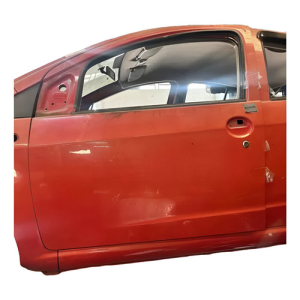 Porta Dianteira Esquerda Geely Gc2 2014 Dianteira Esquerda Vermelho