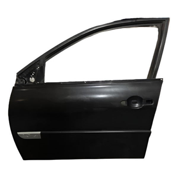 Porta Dianteira Esquerda Renault Megane Grand Tour 2010 Preto Esquerdo