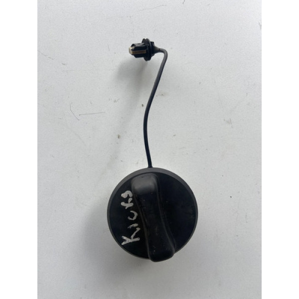 Tampa Do Tanque De Gasolina Nissan Kicks 1.6 2018 2019 2020 Preto 201820192020