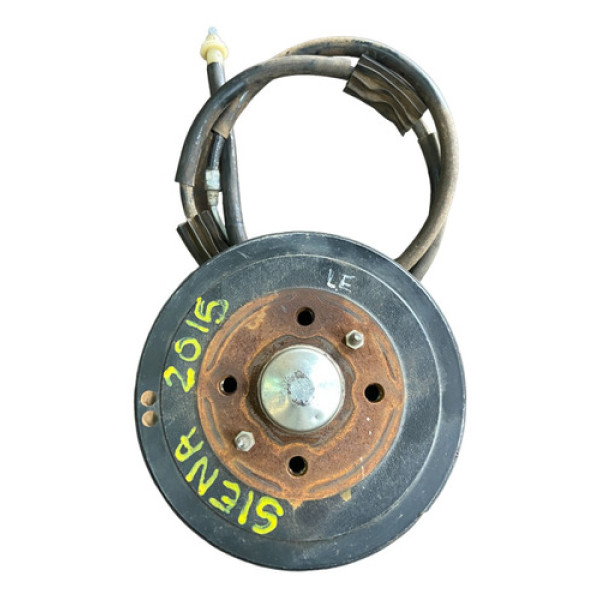 Cubo De Roda Traseiro Esquerdo Siena 2015 1.4