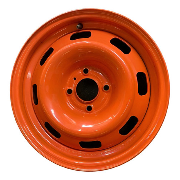 Roda Avulsa Aro 15 Citroen C3 2013/2021 9677907580 Laranja Laranja