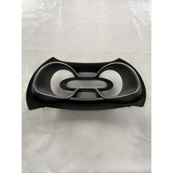 Moldura Painel De Instrumentos Captur  2019 2020 Preto