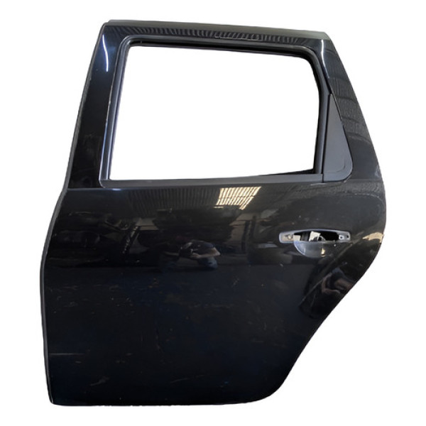 Porta Traseira Esquerda Duster 2016 2017 2018 Traseira Esquerda Preto