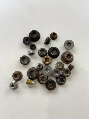 Kit 25 Porcas Sortidas Automotivo 209 Preto